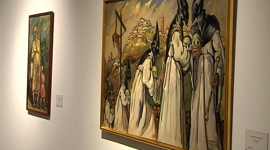Inaugurada la exposición permanente de obra Guerrero Malagón en Toledo.